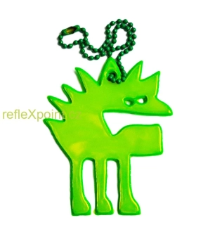 Reflexní přívěsek - Angry
