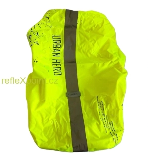 WOWOW Reflexní, nepromokavý potah na batoh Urban Hero žlutý 30 - 35 L